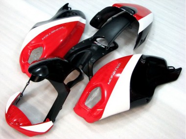 Carene Moto Ducati Monster 696 08-12 - Nero Rosso Bianco Monster
