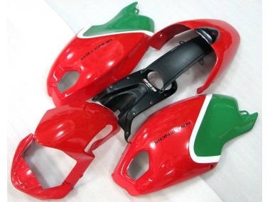 Carene Moto Ducati Monster 696 08-12 - Rosso Verde Monster