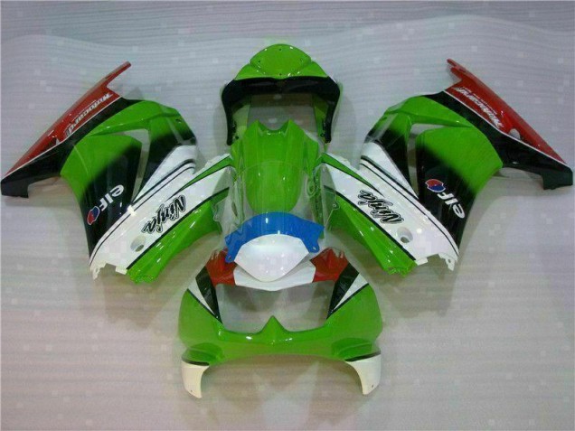 Carene Moto EX250 08-12 - Bianco Verde Nero Ninja