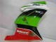 Carene Moto EX250 08-12 - Bianco Verde Nero Ninja
