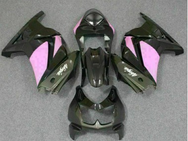 Carene Moto EX250 08-12 - Nero Rosa Ninja