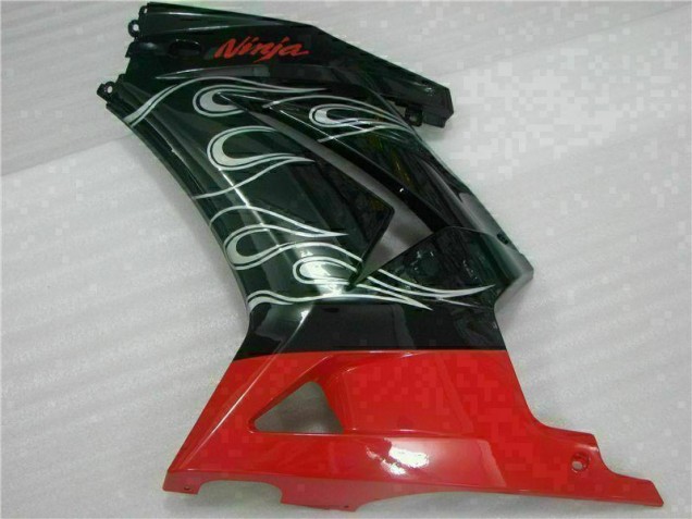 Carene Moto EX250 08-12 - Nero Rosso Ninja