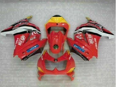 Carene Moto EX250 08-12 - Rosso Giallo