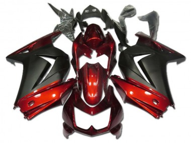 Carene Moto EX250 08-12 - Rosso Grigio