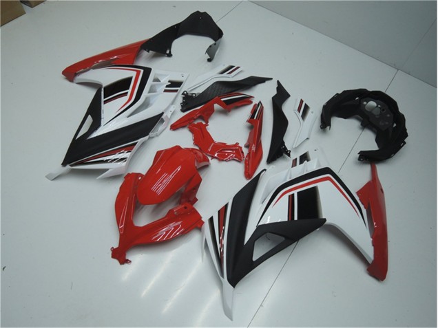 Carene Moto EX300 13-16 - Rosso Bianco Nero