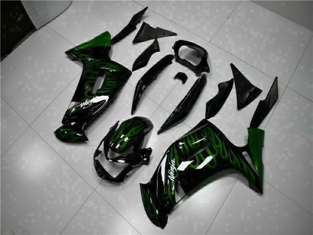 Carene Moto EX650 06-08 - Verde Fiamma