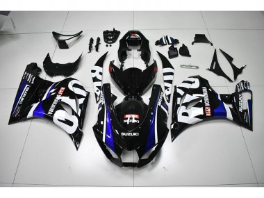 Carene Moto GSXR 1000 17-23 - Nero Bianco Motul