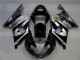 Carene Moto GSXR 1000 K1 00-02 - Argento Nero Carene Moto GSXR 1000 K1 00-02 - Argento Nero