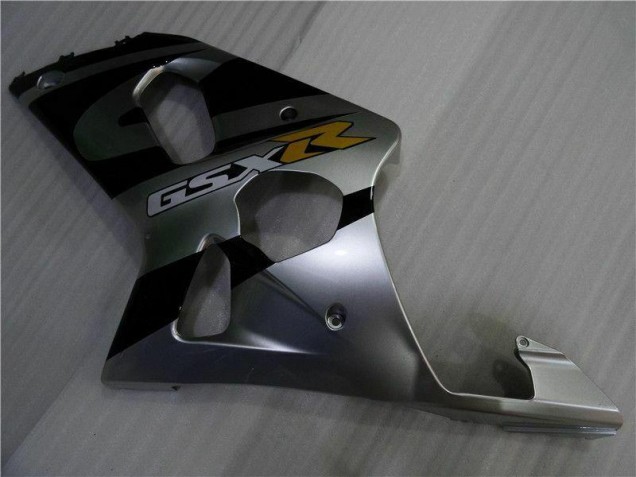 Carene Moto GSXR 1000 K1 00-02 - Argento Nero Carene Moto GSXR 1000 K1 00-02 - Argento Nero