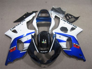 Carene Moto GSXR 1000 K1 00-02 - Bianco Blu