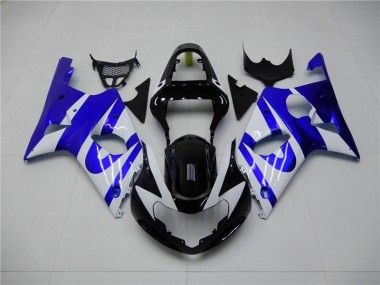 Carene Moto GSXR 1000 K1 00-02 - Blu Bianco