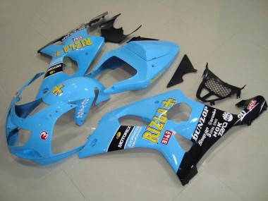 Carene Moto GSXR 1000 K1 00-02 - Blu Nero