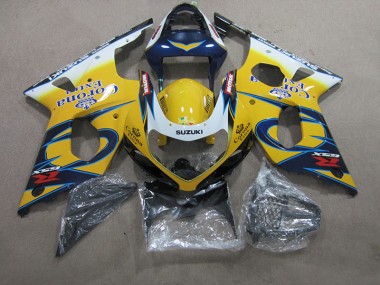 Carene Moto GSXR 1000 K1 00-02 - Giallo Blu Corona Extra