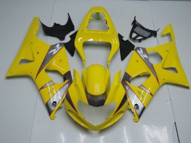 Carene Moto GSXR 1000 K1 00-02 - Giallo & Grigio
