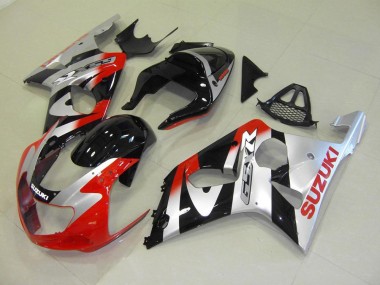 Carene Moto GSXR 1000 K1 00-02 - Rosso Argento