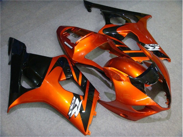 Carene Moto GSXR 1000 K3 03-04 - Arancia Nero Carene Moto GSXR 1000 K3 03-04 - Arancia Nero