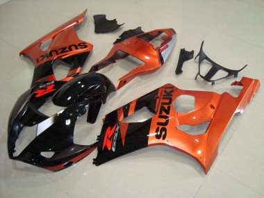 Carene Moto GSXR 1000 K3 03-04 - Arancia & Nero