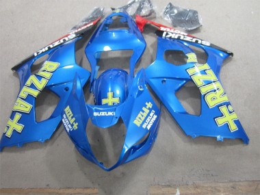 Carene Moto GSXR 1000 K3 03-04 - Blu Giallo Rizla
