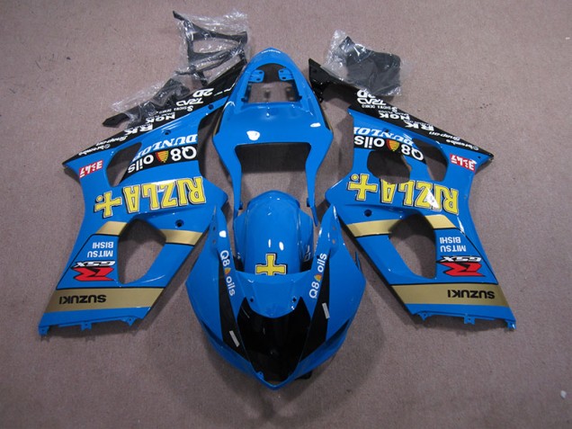 Carene Moto GSXR 1000 K3 03-04 - Blu Rizla Q8 Oils Carene Moto GSXR 1000 K3 03-04 - Blu Rizla Q8 Oils