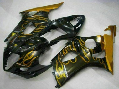 Carene Moto GSXR 1000 K3 03-04 - Oro Nero