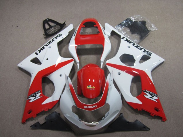 Carene Moto GSXR 1000 K3 03-04 - Rosso Bianco Carene Moto GSXR 1000 K3 03-04 - Rosso Bianco
