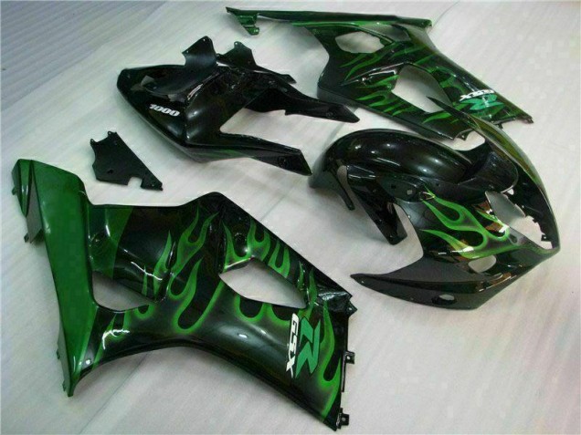 Carene Moto GSXR 1000 K3 03-04 - Verde Nero