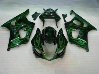 Carene Moto GSXR 1000 K3 03-04 - Verde Nero