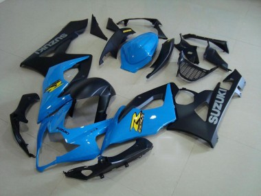 Carene Moto GSXR 1000 K5 05-06 - Blu & Nero Opaco
