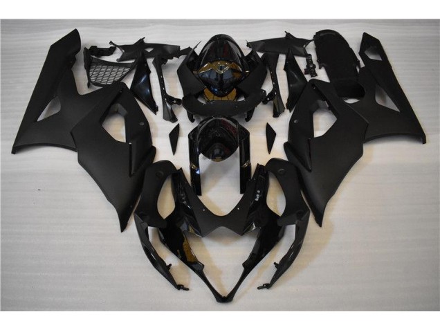 Carene Moto GSXR 1000 K5 05-06 - Lucido Nero Opaco