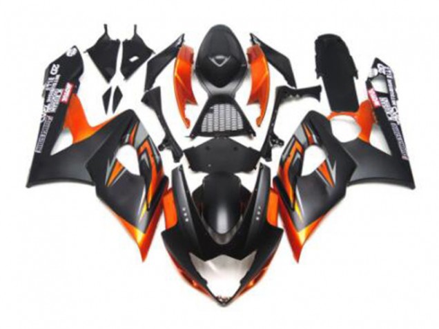 Carene Moto GSXR 1000 K5 05-06 - Nero Arancia