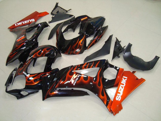 Carene Moto GSXR 1000 K7 07-08 - Arancia Fiamma Carene Moto GSXR 1000 K7 07-08 - Arancia Fiamma