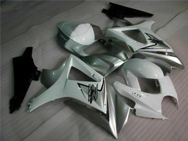 Carene Moto GSXR 1000 K7 07-08 - Argento Bianco