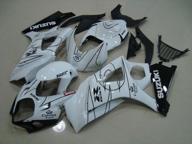 Carene Moto GSXR 1000 K7 07-08 - Bianco Corona Carene Moto GSXR 1000 K7 07-08 - Bianco Corona