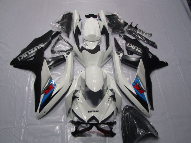 Carene Moto GSXR 1000 K7 07-08 - Bianco Nero