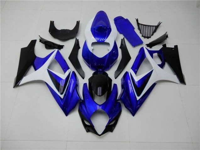 Carene Moto GSXR 1000 K7 07-08 - Blu Bianco Nero Carene Moto GSXR 1000 K7 07-08 - Blu Bianco Nero