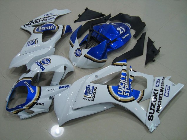 Carene Moto GSXR 1000 K7 07-08 - Blu Lucky Strike Carene Moto GSXR 1000 K7 07-08 - Blu Lucky Strike