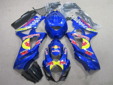 Carene Moto GSXR 1000 K7 07-08 - Blu Red Bull
