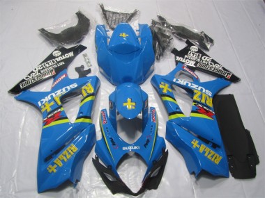 Carene Moto GSXR 1000 K7 07-08 - Blu Rizla