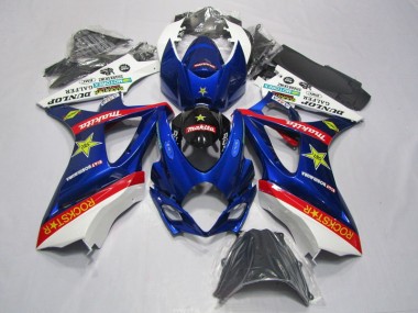 Carene Moto GSXR 1000 K7 07-08 - Blu Rosso Rockstar