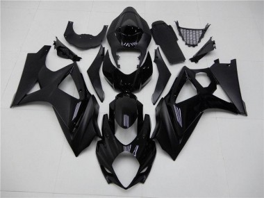 Carene Moto GSXR 1000 K7 07-08 - Lucido Nero Opaco