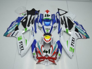 Carene Moto GSXR 1000 K9 09-16 - Fixi Blu