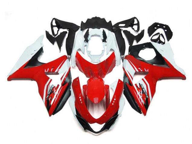 Carene Moto GSXR 1000 K9 09-16 - Rosso Bianco Nero Carene Moto GSXR 1000 K9 09-16 - Rosso Bianco Nero