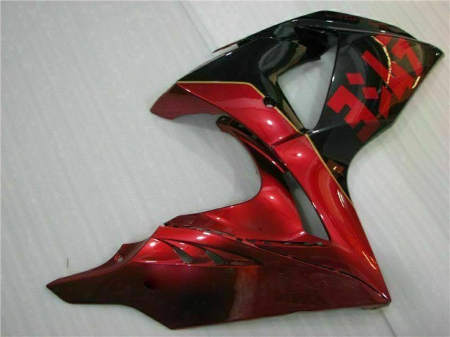 Carene Moto GSXR 1000 K9 09-16 - Rosso Fiamma Nero Carene Moto GSXR 1000 K9 09-16 - Rosso Fiamma Nero