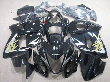Carene Moto GSXR 1300 Hayabusa 08-19 - Nero Oro Decal