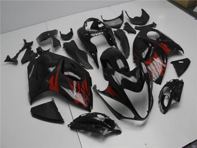 Carene Moto GSXR 1300 Hayabusa 08-19 - Nero Rosso