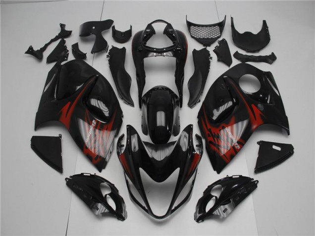 Carene Moto GSXR 1300 Hayabusa 08-19 - Nero Rosso