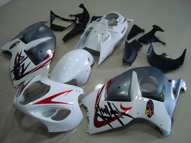 Carene Moto GSXR 1300 Hayabusa 96-07 - Bianco Nero Carene Moto GSXR 1300 Hayabusa 96-07 - Bianco Nero