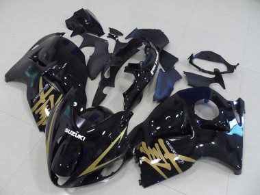 Carene Moto GSXR 1300 Hayabusa 96-07 - Nero Oro Decal