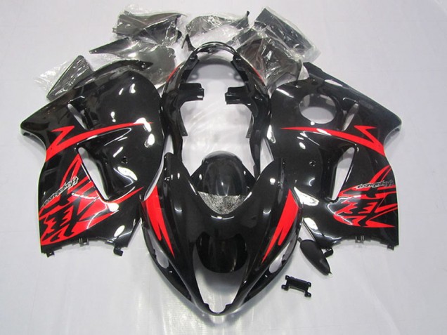 Carene Moto GSXR 1300 Hayabusa 96-07 - Nero Rosso