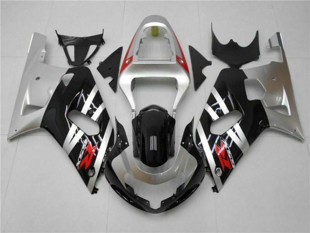 Carene Moto GSXR 600 / 750 K1 K2 K3 01-03 - Argento Carene Moto GSXR 600 / 750 K1 K2 K3 01-03 - Argento